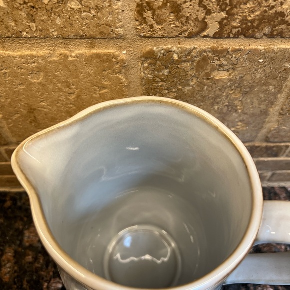 Hearth & Hand with Magnolia 40oz Stoneware Pitcher - Picture 2 of 6